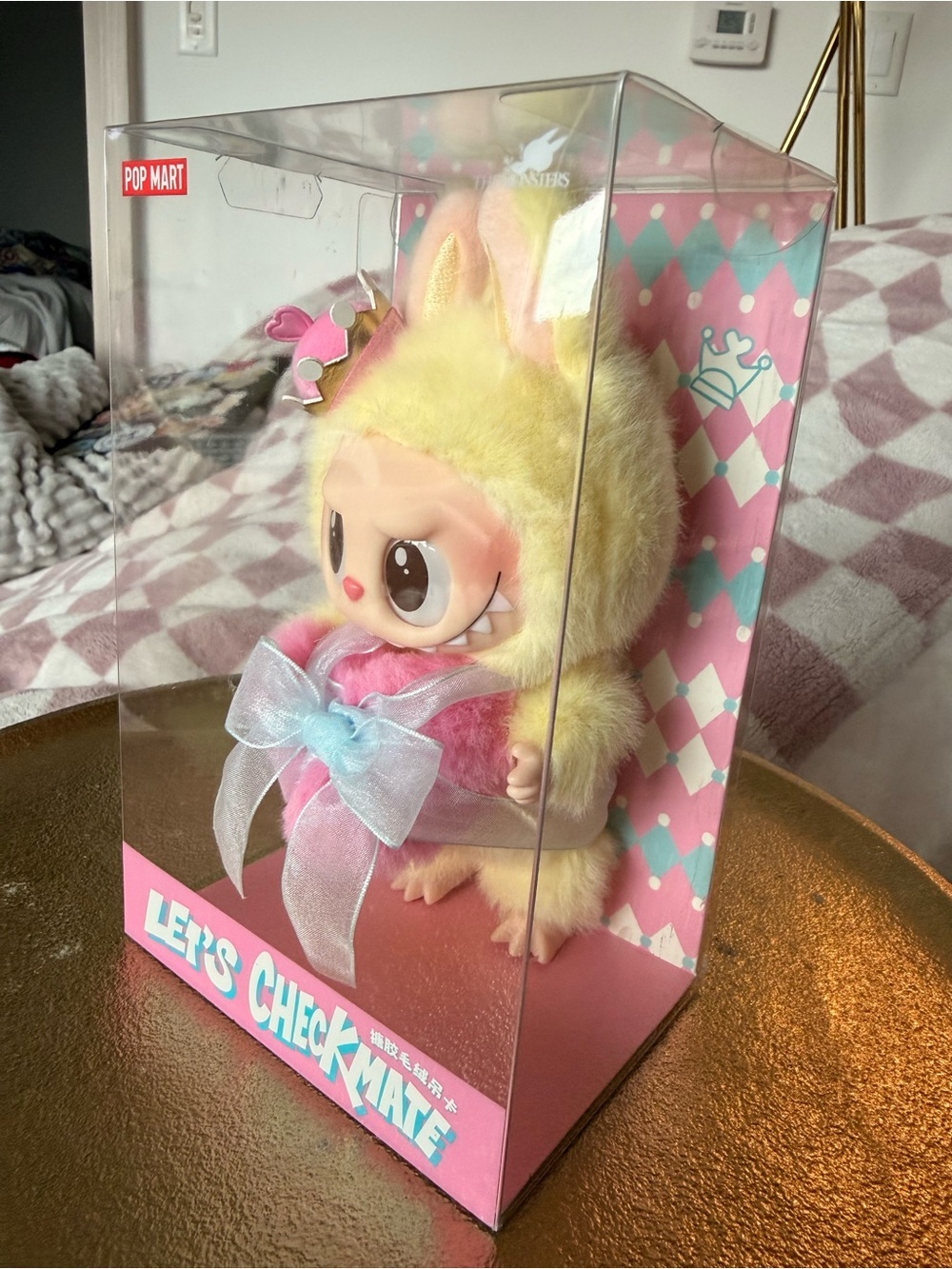 Let's Checkmate Labubu Plush Keychain - Picture 5 of 5